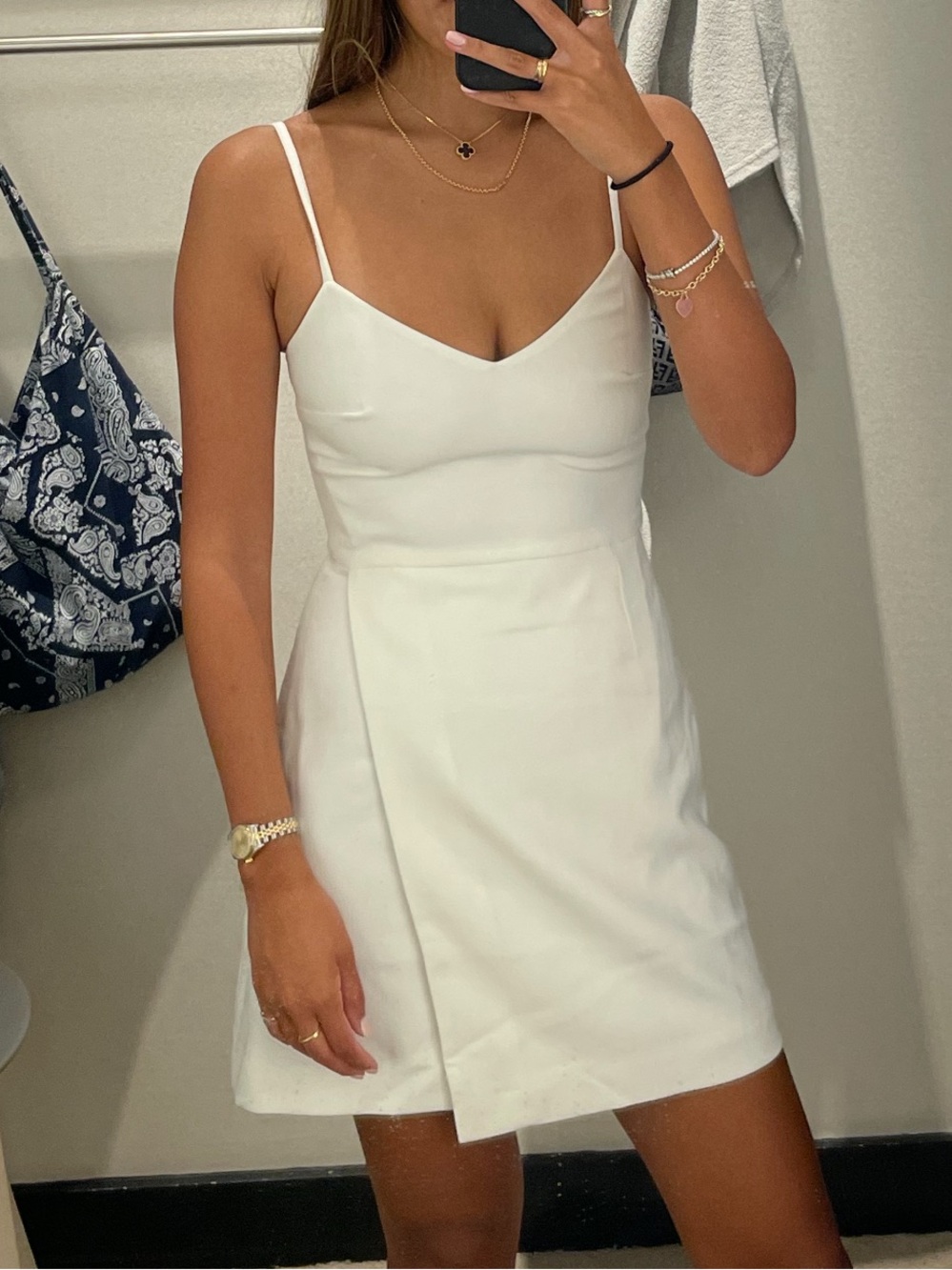 White Mini Dress